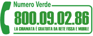 Chiamaci al numero verde gratuito